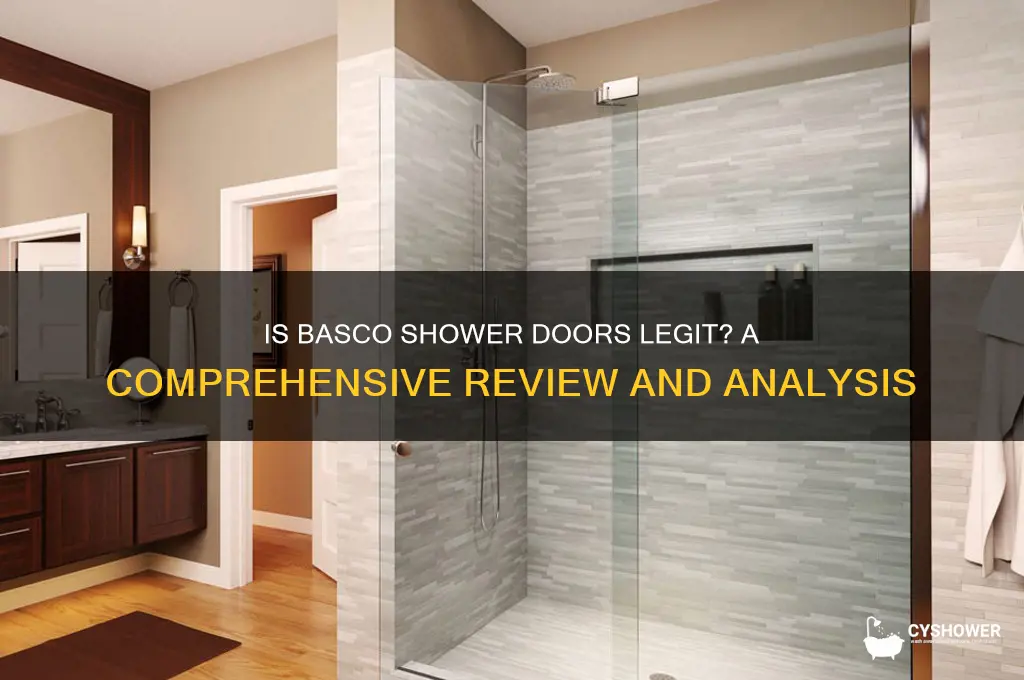is basco shower doors legit