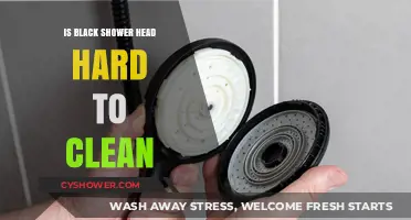 Black Shower Heads: Cleaning Challenges and Maintenance Tips Revealed