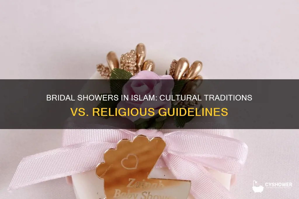 is bridal shower allowed in islam