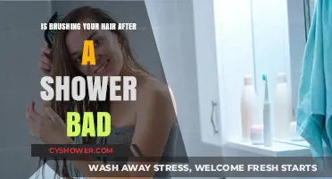 Post-Shower Hair Brushing: Harmful Habit or Harmless Routine?