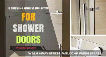 Chrome vs. Stainless Steel: Which is Best for Shower Doors?