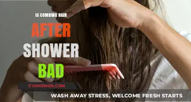 Combing Hair Post-Shower: Harmful Habit or Harmless Routine?