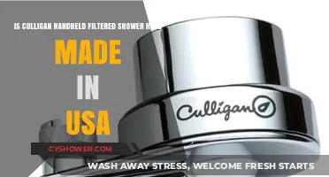 Is Culligan Handheld Filtered Shower Head Made in USA?