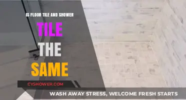 Floor Tile vs. Shower Tile: Are They Interchangeable or Different?