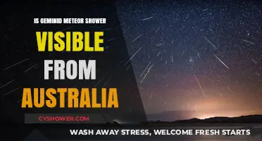 Geminid Meteor Shower Visibility in Australia: What to Expect