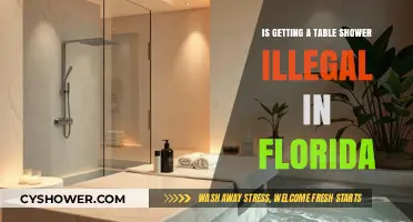 Is a Table Shower Legal in Florida? What You Need to Know