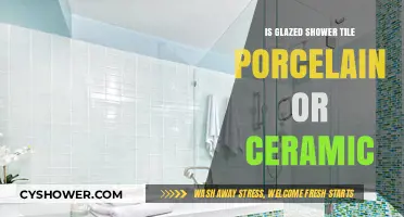 Glazed Shower Tile: Porcelain or Ceramic? Unraveling the Bathroom Design Mystery