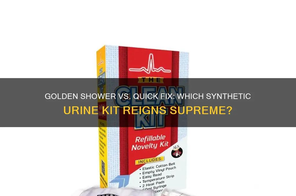 is golden shower or quick fix better