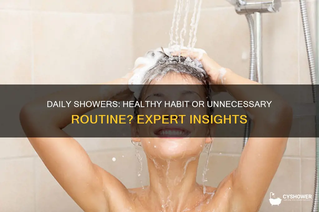 is good to take a shower everyday
