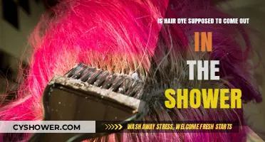 Is Hair Dye Supposed to Wash Out in the Shower?