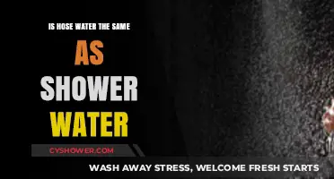 Hose Water vs. Shower Water: Are They Really the Same?