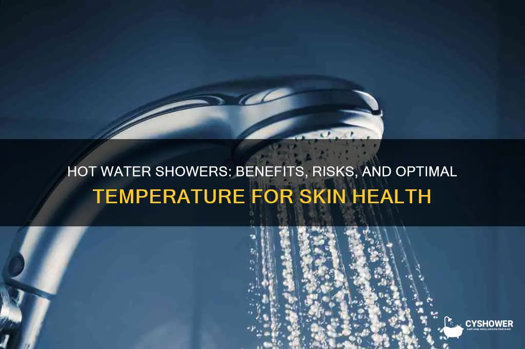 is hot water good for shower