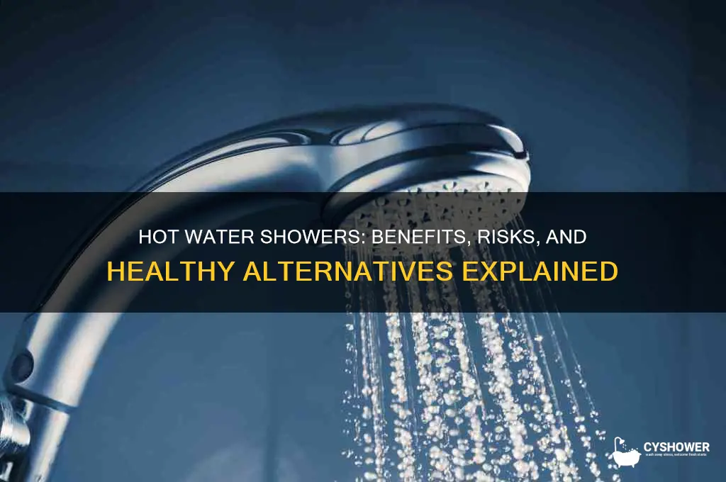 is hot water shower bad
