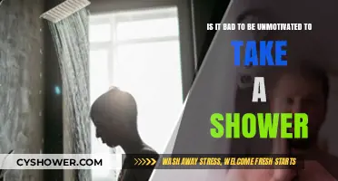 Unmotivated to Shower: Understanding the Impact on Mental and Physical Health