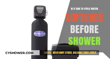 Cycling Water Softener Before Shower: Harmful or Harmless Practice?