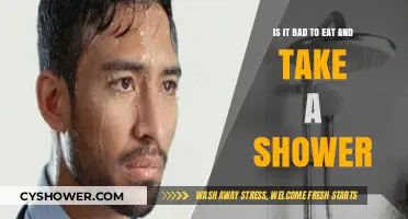 Eating and Showering: Is This Combo Harmful or Harmless?