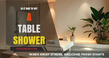 Table Showers: Are They Harmful or a Relaxing Treat?