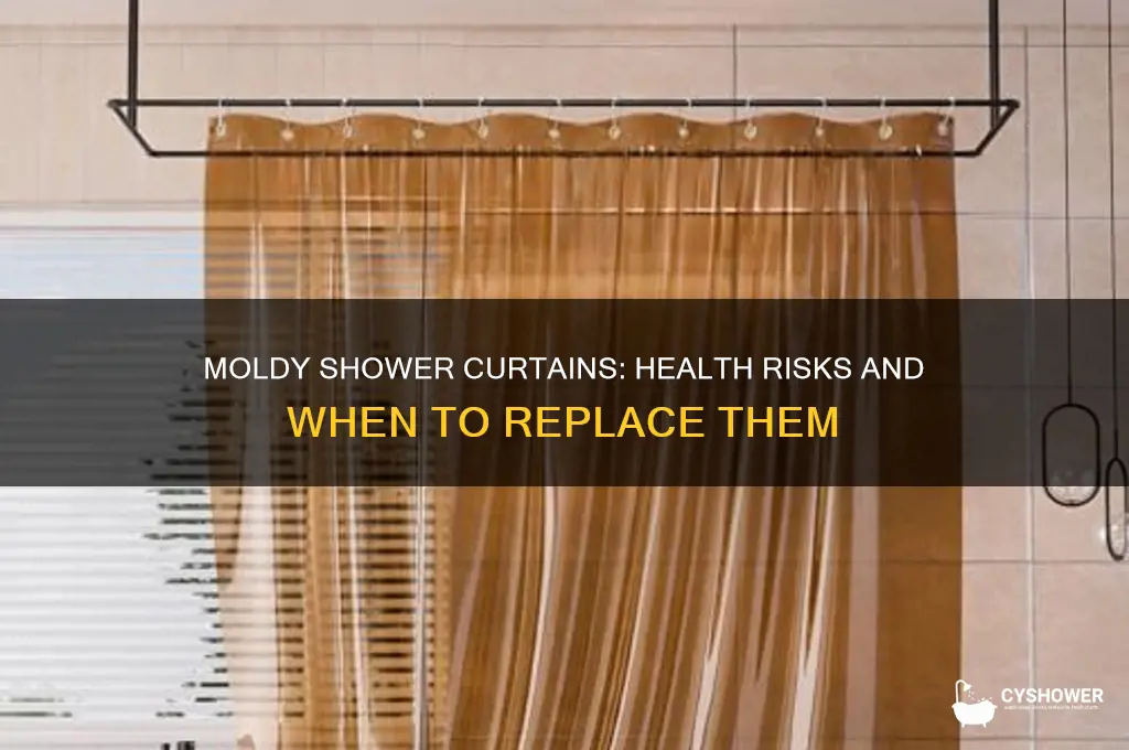 is it bad to have moldy shower curtains