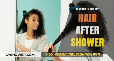 Should You Dry Your Hair After Showering? Pros, Cons, and Tips