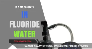 Showering in Fluoride Water: Health Risks or Harmless Habit?