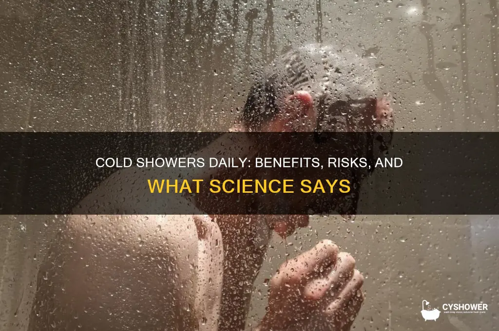 is it bad to take a cold shower everyday