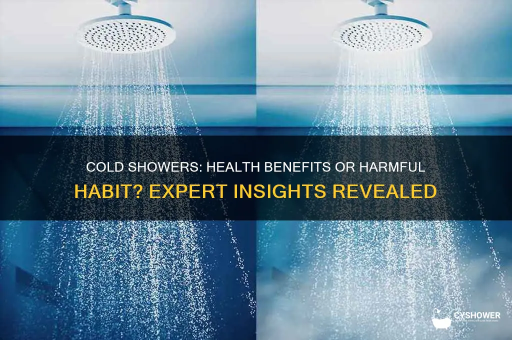 is it bad to take a cold shower