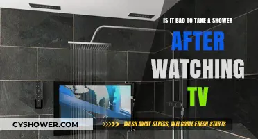 Shower After TV: Harmful Habit or Harmless Routine?