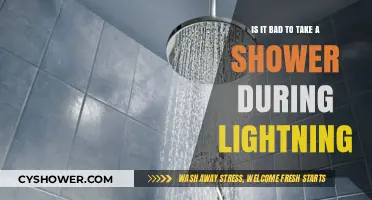 Showering During Lightning: Safe Practice or Risky Behavior?