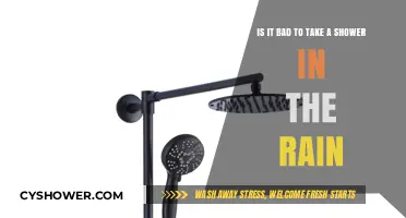 Showering in the Rain: A Refreshing Idea or Risky Practice?