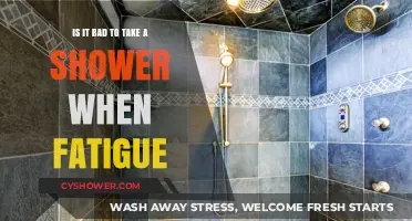 Showering When Fatigued: Benefits, Risks, and Smart Practices