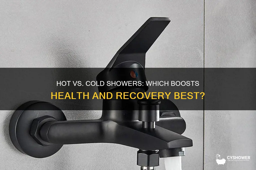 is it best to take a hot and cold shower