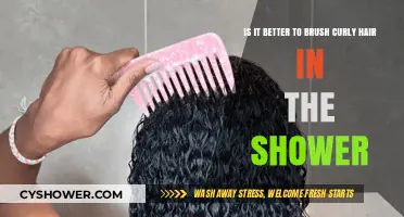 Shower Brushing for Curly Hair: Yes or No?