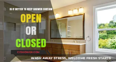Open or Closed: The Best Way to Keep Your Shower Curtain