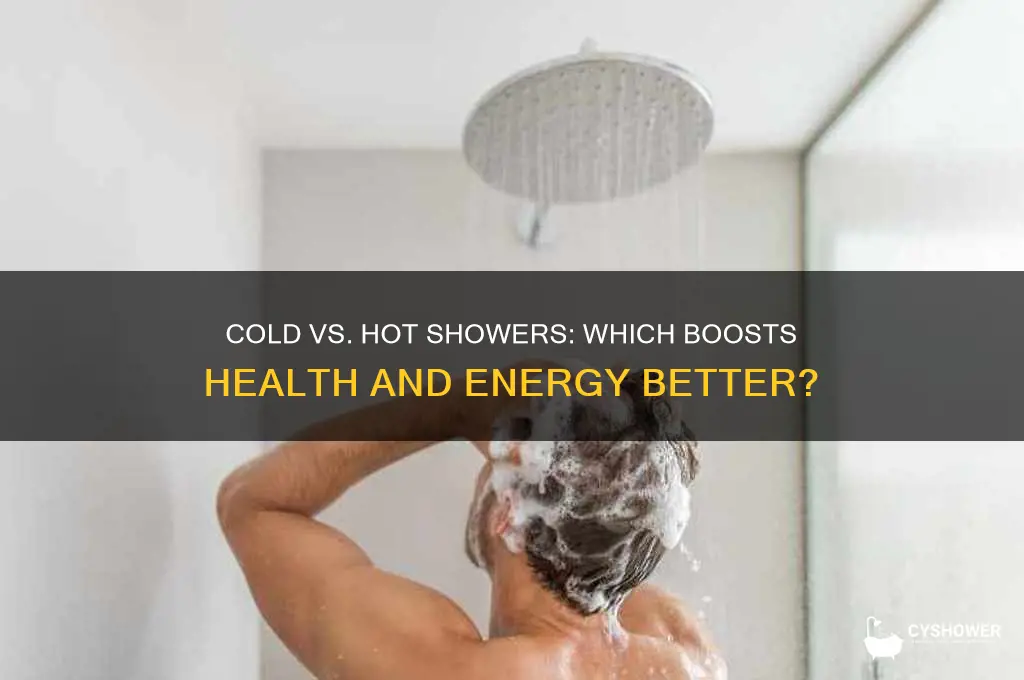 is it better to shower in cold or hot water
