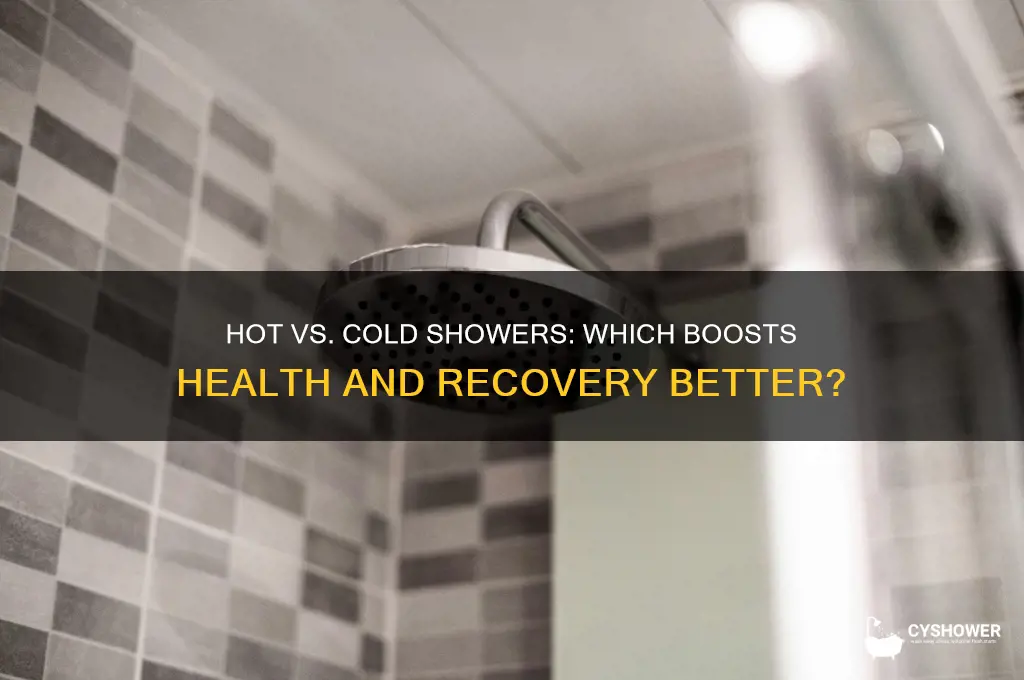 is it better to take a hot or cold shower