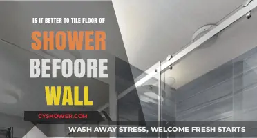 Tiling Shower Floors Before Walls: Pros, Cons, and Best Practices