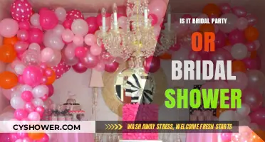 Bridal Party vs. Bridal Shower: Understanding the Key Differences