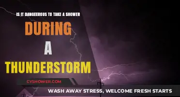 Showering in a Thunderstorm: Safe Practice or Risky Behavior?