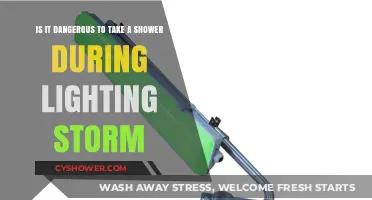 Showering During a Lightning Storm: Safe Practice or Risky Move?