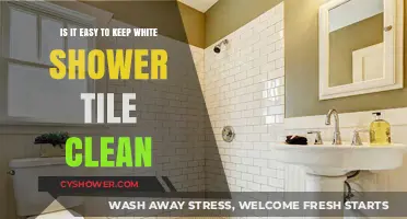 Keeping White Shower Tiles Spotless: A Simple Task or Constant Struggle?