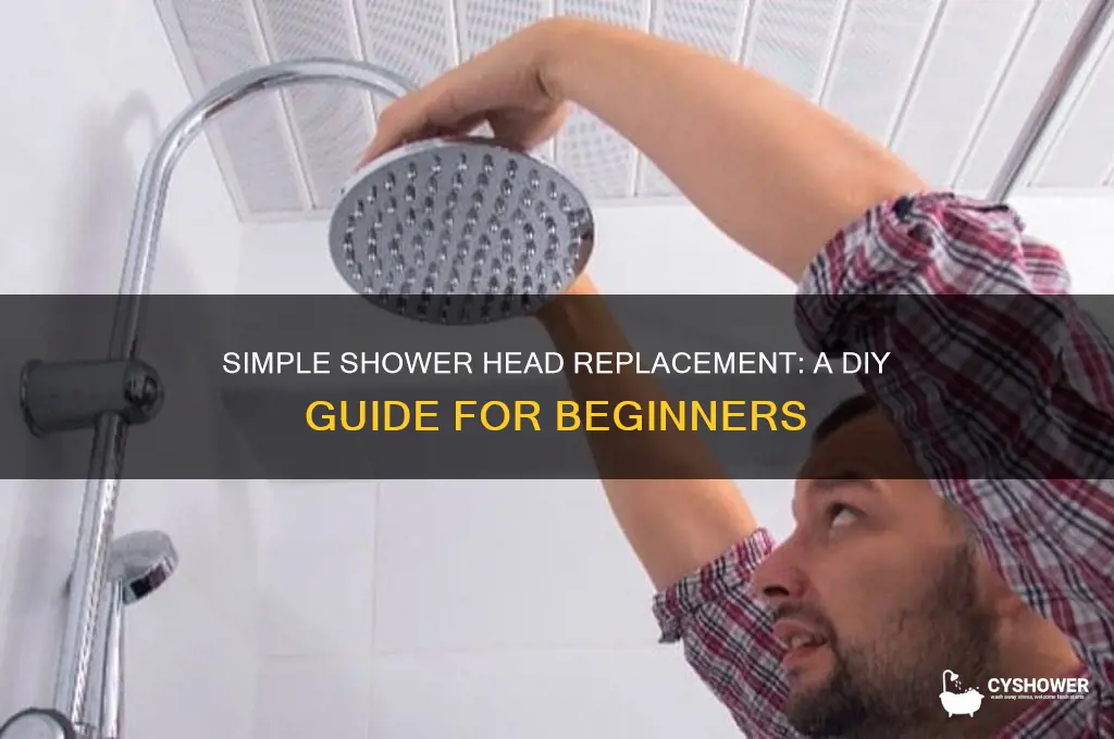is it easy to replace a shower head
