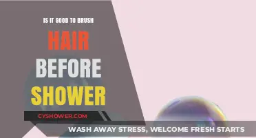 Should You Brush Hair Before Showering? Pros, Cons, and Tips