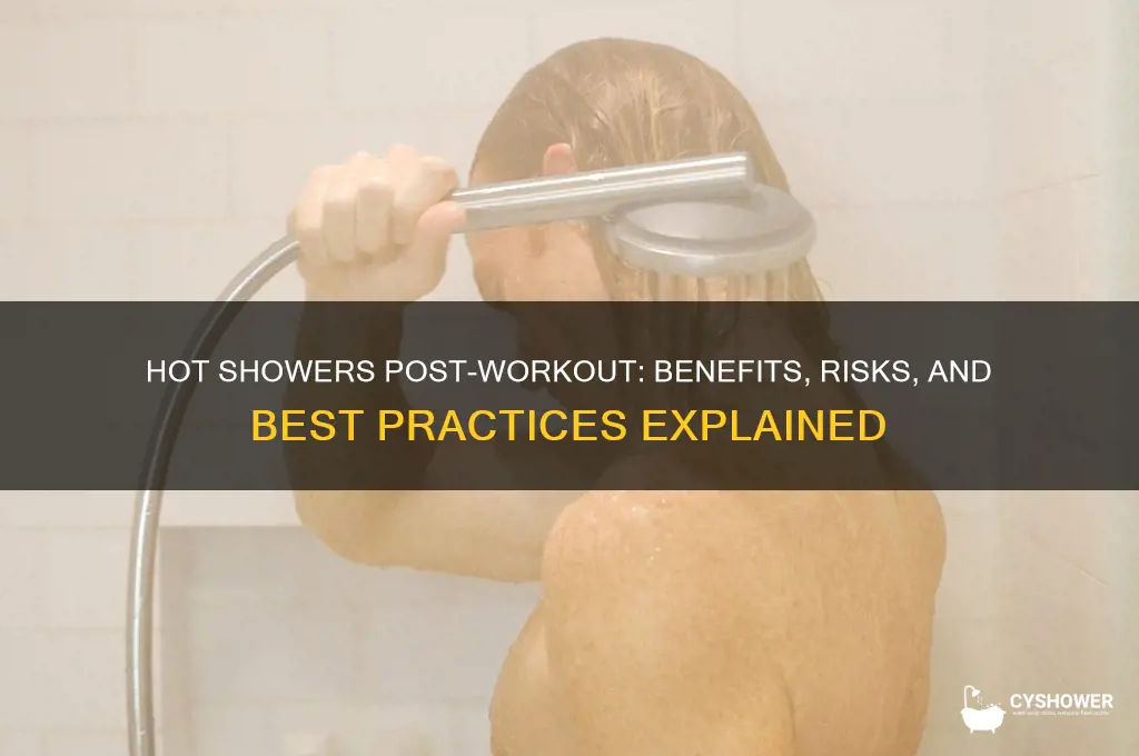 is it good to take a hot shower after workout