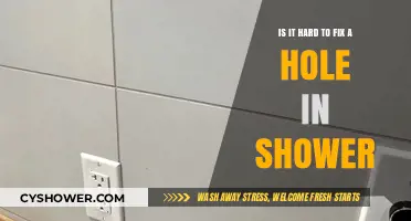Fixing a Shower Hole: Is It a DIY Challenge or Easy Repair?