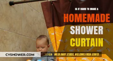 Crafting Your Own Shower Curtain: A Surprisingly Simple DIY Project