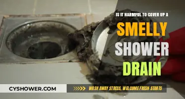 Covering Smelly Shower Drains: A Harmful Quick Fix or Safe Solution?