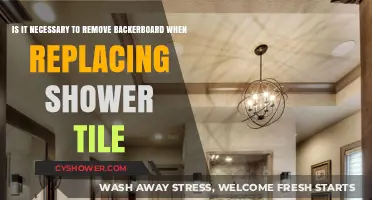 Should You Remove Backerboard When Replacing Shower Tile? Expert Advice