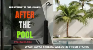 Post-Pool Shower: Essential Hygiene or Optional Refreshment?
