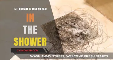Is Shower Hair Loss Normal? Understanding 40 Strands Daily