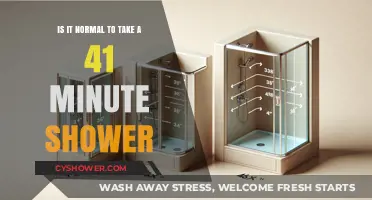 Is a 41-Minute Shower Normal? Exploring Shower Habits and Length